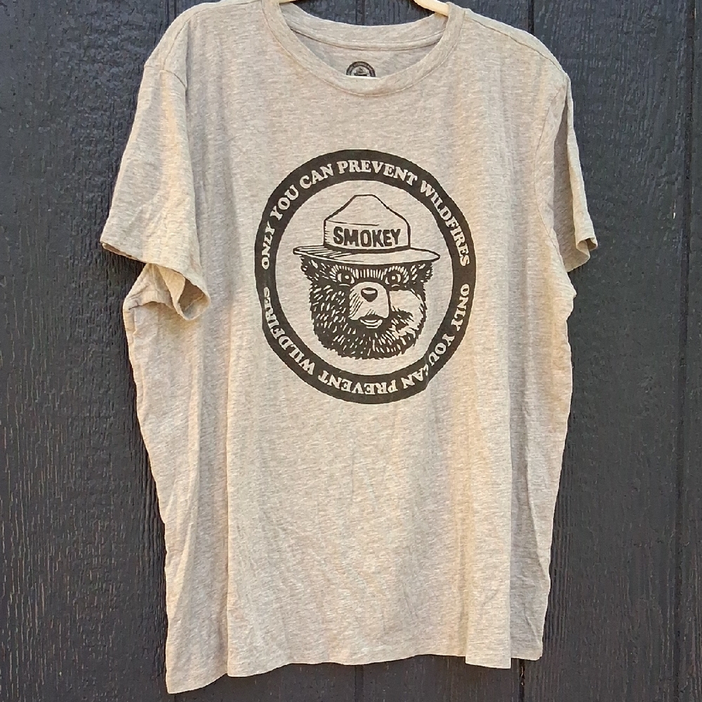 Cooperative Smokey Bear Beige T-Shirt